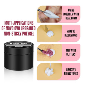 NOVO OVO extra slim nail file for quick shaping and detailed filing