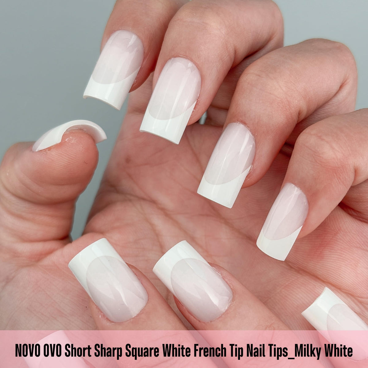 NOVO OVO extra-thick free-edge tips provide sturdiness during wear.