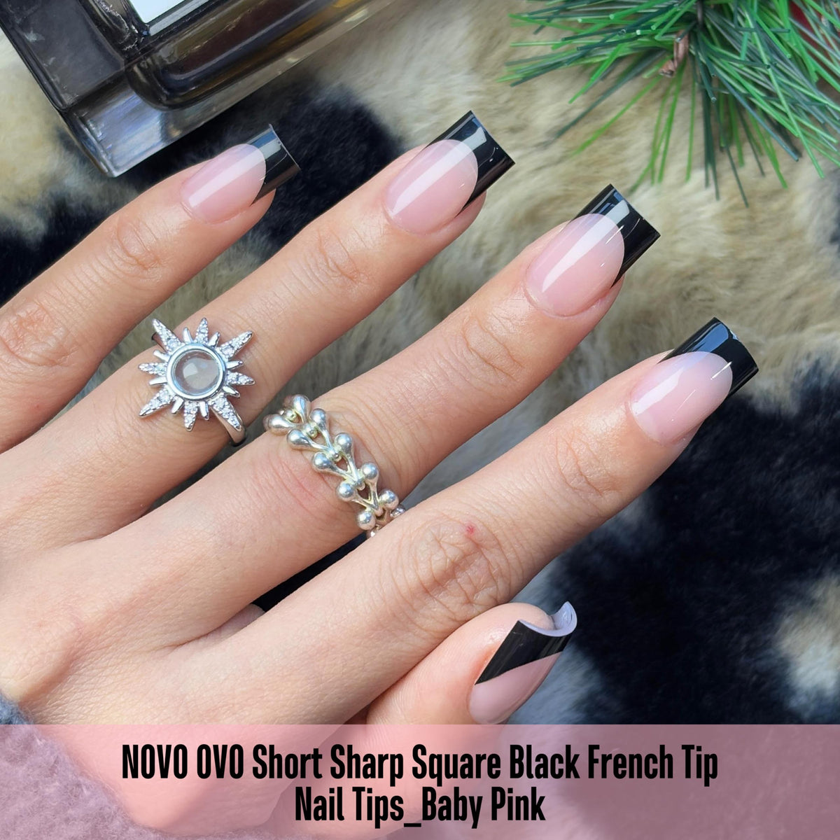 NOVO OVO 15-size tips fit broad to petite nails for a seamless look