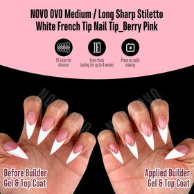 NOVO OVO full-cover nails provide durable, versatile nail art options.