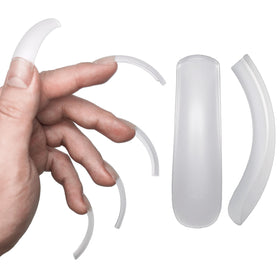 NOVO OVO hawk-curved nail tips deliver fast, flawless press-on manicures.