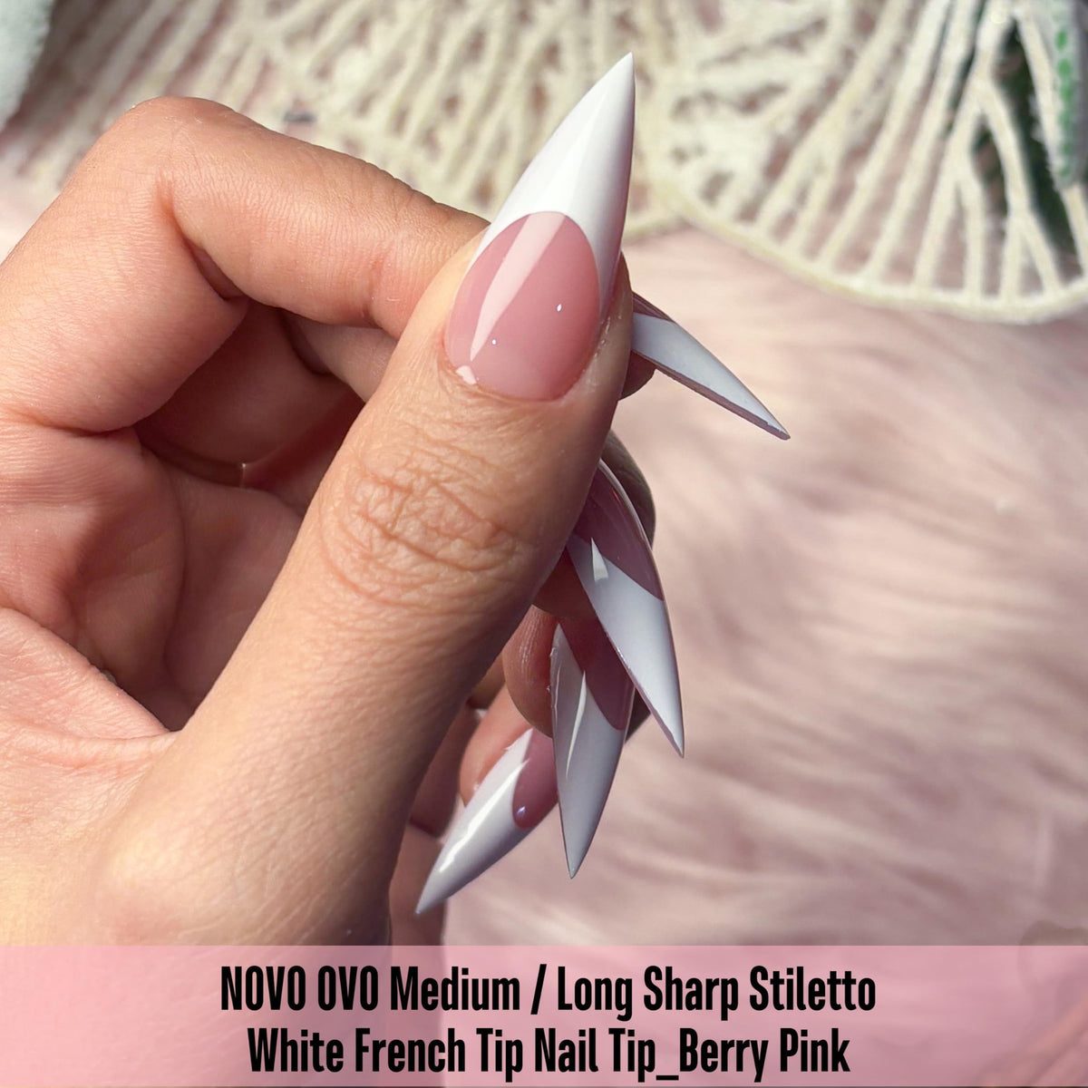 NOVO OVO long 31mm tips offer bold length with easy trimming.