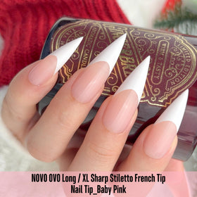 NOVO OVO premium soft gel PMMA formula is ultra-transparent and flexible.
