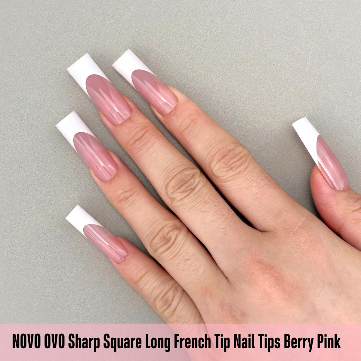 NOVO OVO pre-filed cuticle-end reduces prep time during application.