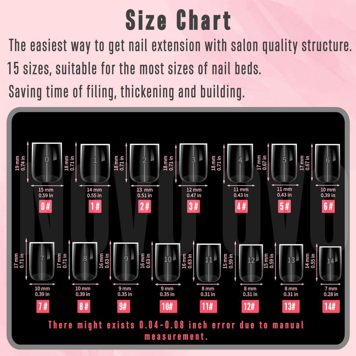 NOVO OVO professional salon-grade results for DIY nail lovers.