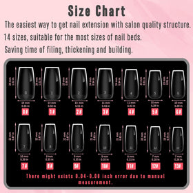 NOVO OVO salon-quality nail tips exhibit a matte cuticle finish for a refined look.