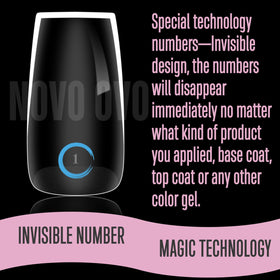 NOVO OVO soak-off nail tips are easy to remove without over-filing.