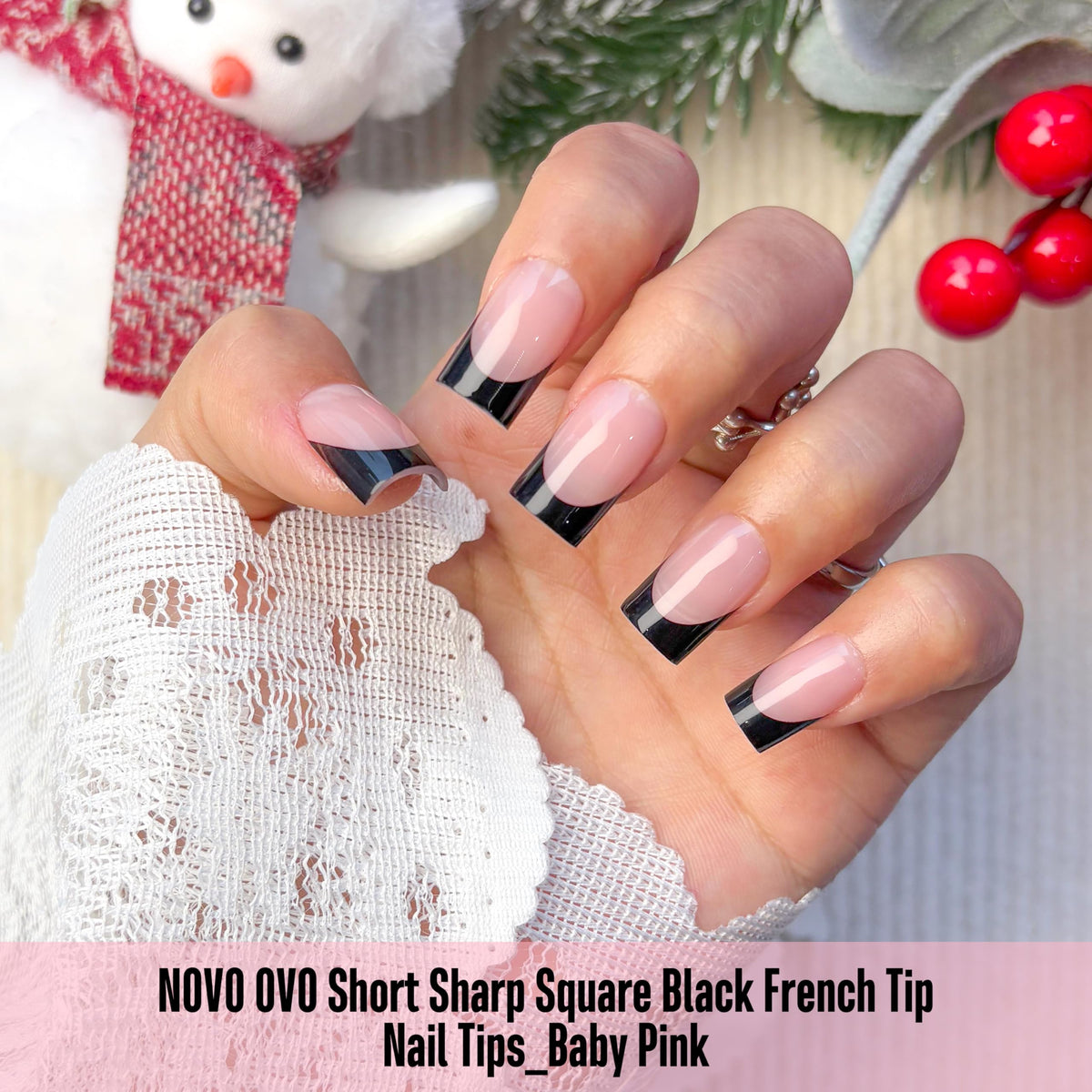 NOVO OVO soft gel tips pre-primed for fast 15-minute applications
