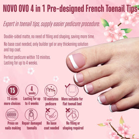 NOVO OVO soft gel toe tips offer lightweight comfort and durable wear
