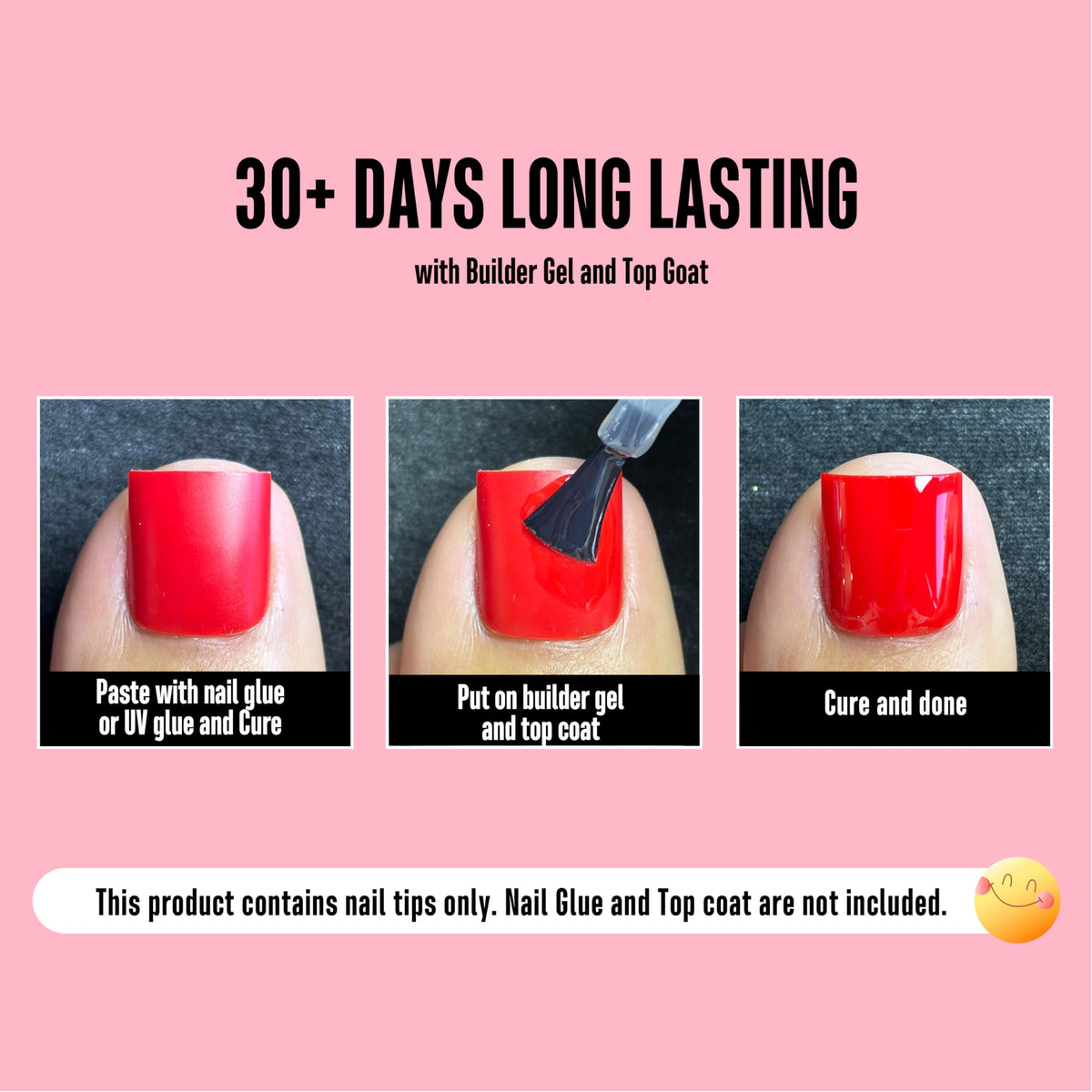NOVO OVO Square-edge full-cover toenails ideal for DIY nail art