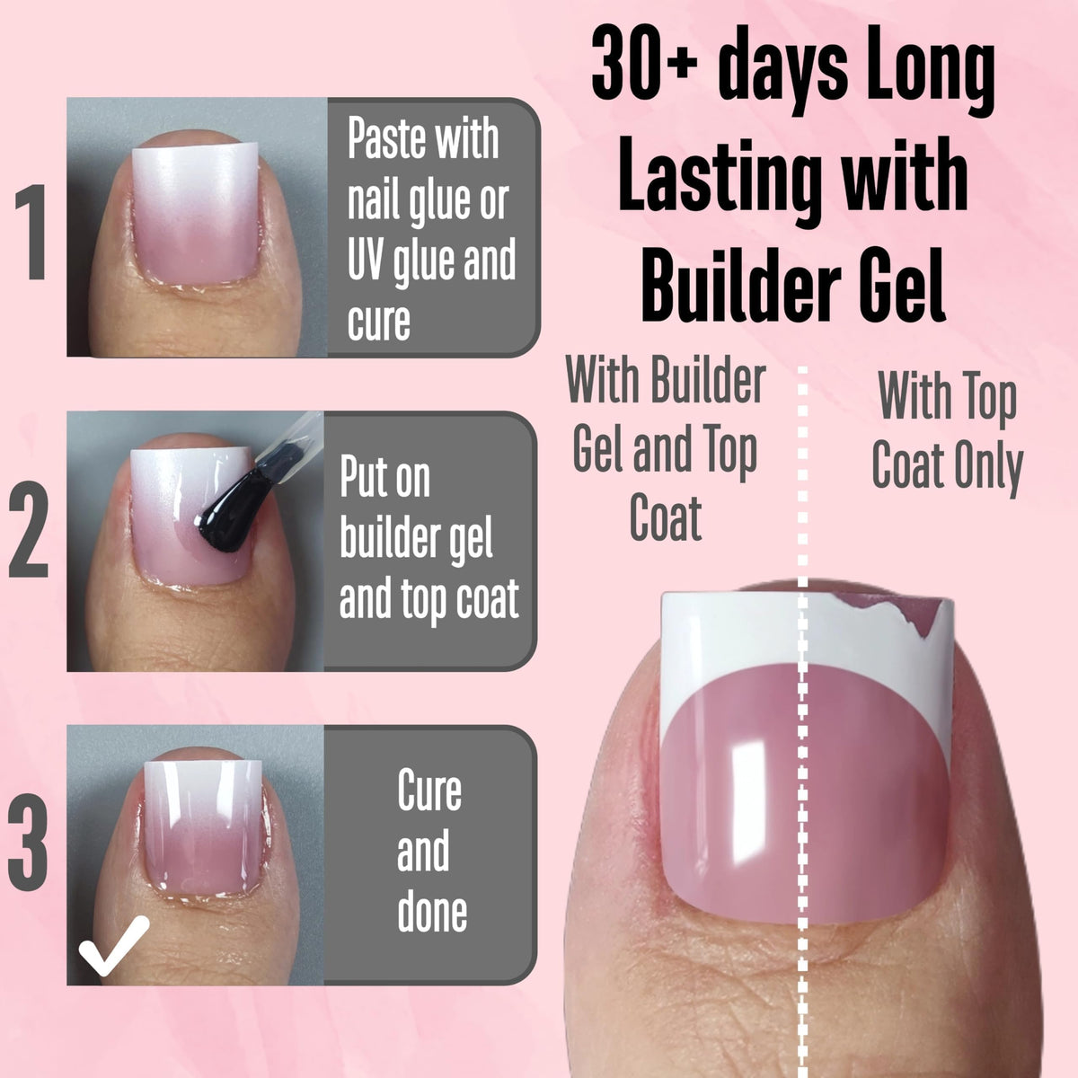 NOVO OVO toe tips include primer and base coat to simplify DIY applications.