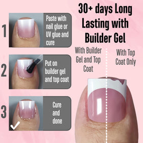 NOVO OVO toe tips include primer and base coat to simplify DIY applications.