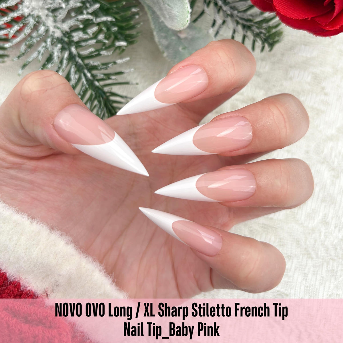 NOVO OVO longest tip reaches 1.37 inches for dramatic length.
