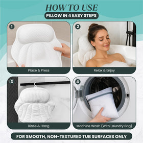 NOVYELL machine-wash friendly design comes with a laundry bag for easy care