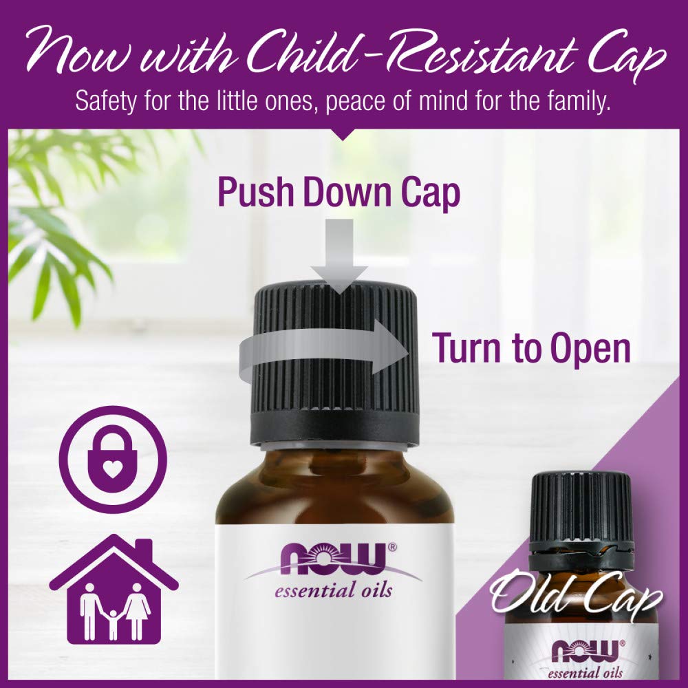 NOW Foods peppermint oil GC/IR verified label signaling authenticity.