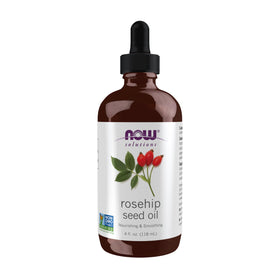 NOW Foods Rose Hip Seed Oil bottle ready for facial care