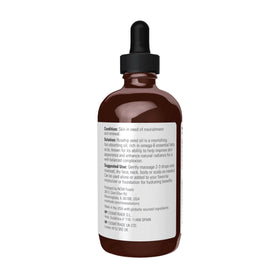NOW Foods Rose Hip Seed Oil label closeup shows branding and ingredients