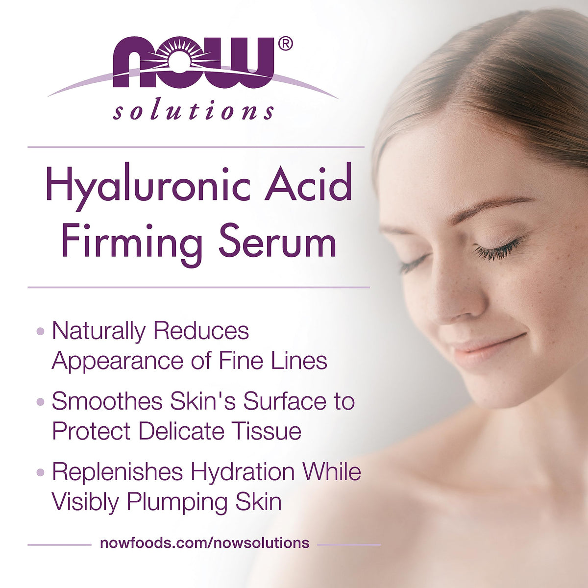 NOW Foods Hyaluronic Acid Serum pump enables easy dispensing and stable formula.