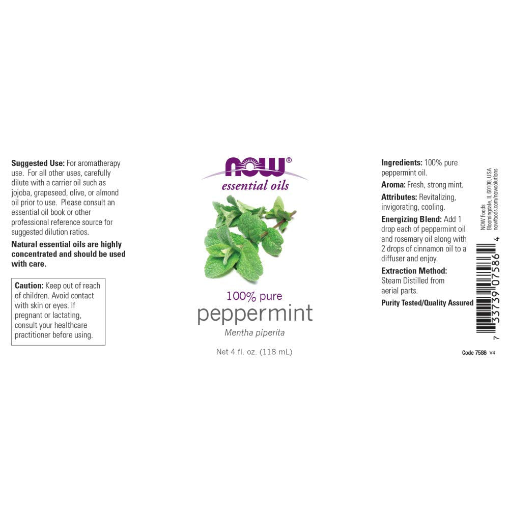 NOW Foods two-pack peppermint oil showing value and versatility.