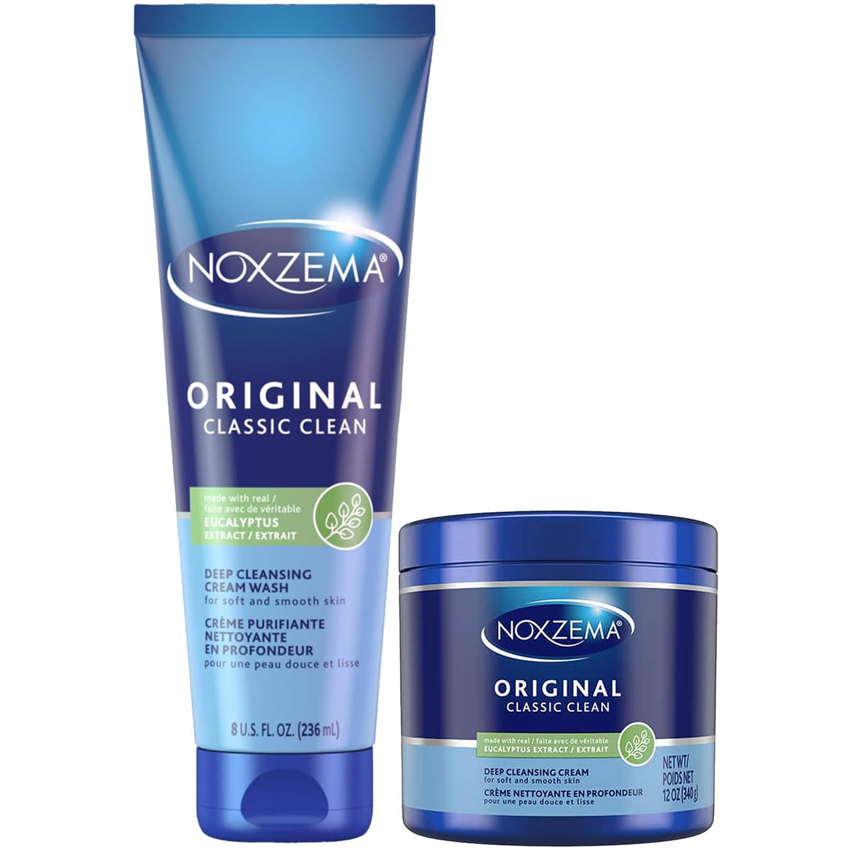 Noxzema Original Deep Clean Jar highlights a rich formula for daily purification.
