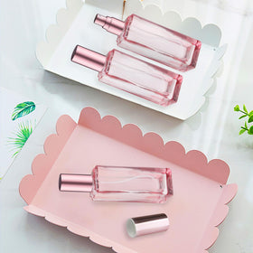 Nozefy bottles organize fragrance, cosmetics, or liquids for travel use