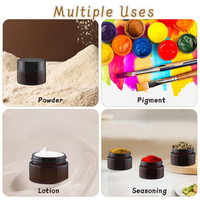 Nozefy glass jar sticks included inside pack for easy sample application