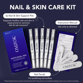 NQINQI 25-percent undecylenic acid blend nourishes daily nails.