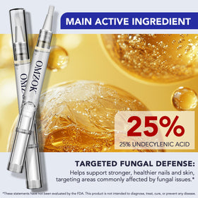 NQINQI Jojoba oil and Aloe nourish and condition nails.