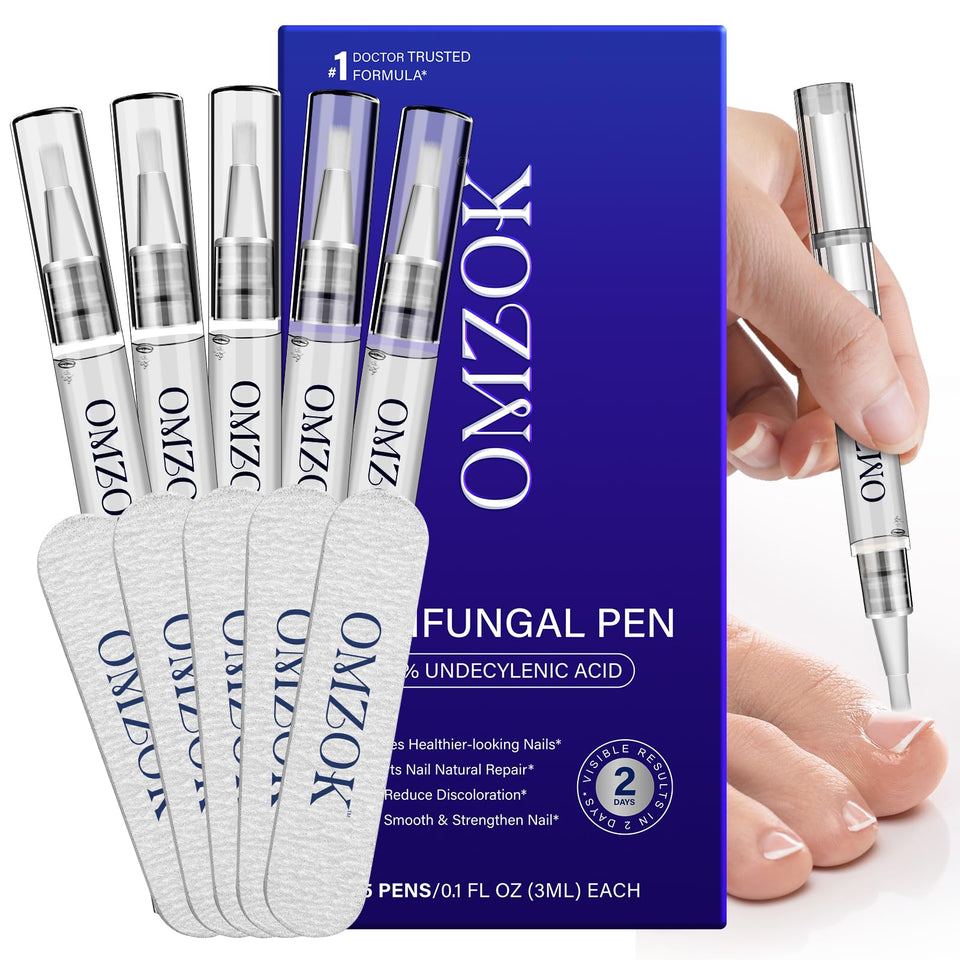 NQINQI Toenail Fungus Pen packaging shown for clean, portable treatment.
