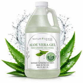NTRSNS NaturSense Aloe Vera Gel bottle for pure hydration
