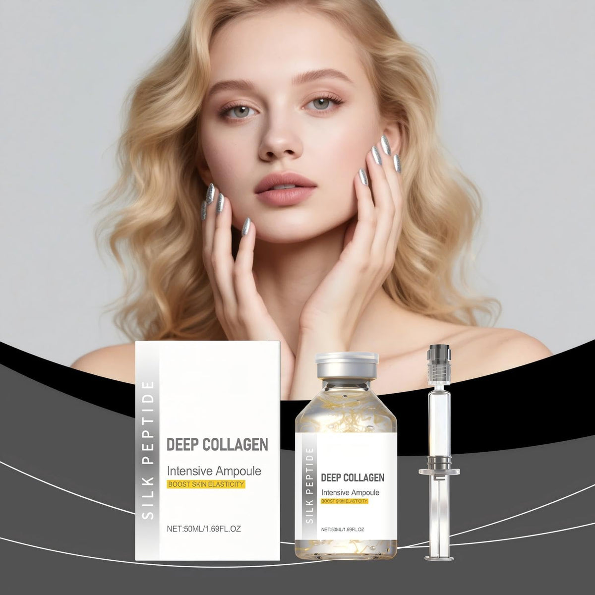 NTYNLe Hydrolyzed collagen detail emphasizing elasticity support