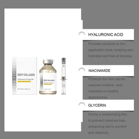 NTYNLe 2pc silk peptide ampoule pack for convenient daily firming