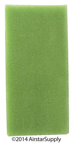 Nu-Calgon PurCool Green Strips 5-ton capacity illustration ensuring pan flow.