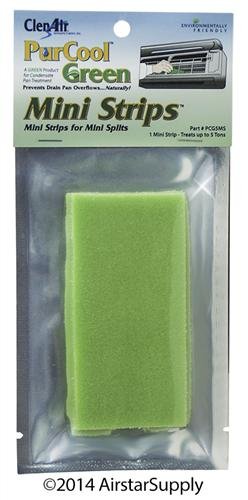 Nu-Calgon PurCool Green Strips pan attachment for condensate pan management.