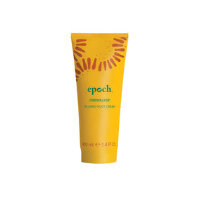 Nu Skin Epoch Firewalker bottle ready for use, delivers cooling relief for tired feet.
