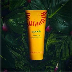 Nu Skin Epoch Firewalker cream texture shown for easy rub-in and quick absorption.