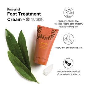 Nu Skin Epoch Sole Solution texture close-up shows rich moisture for skin.