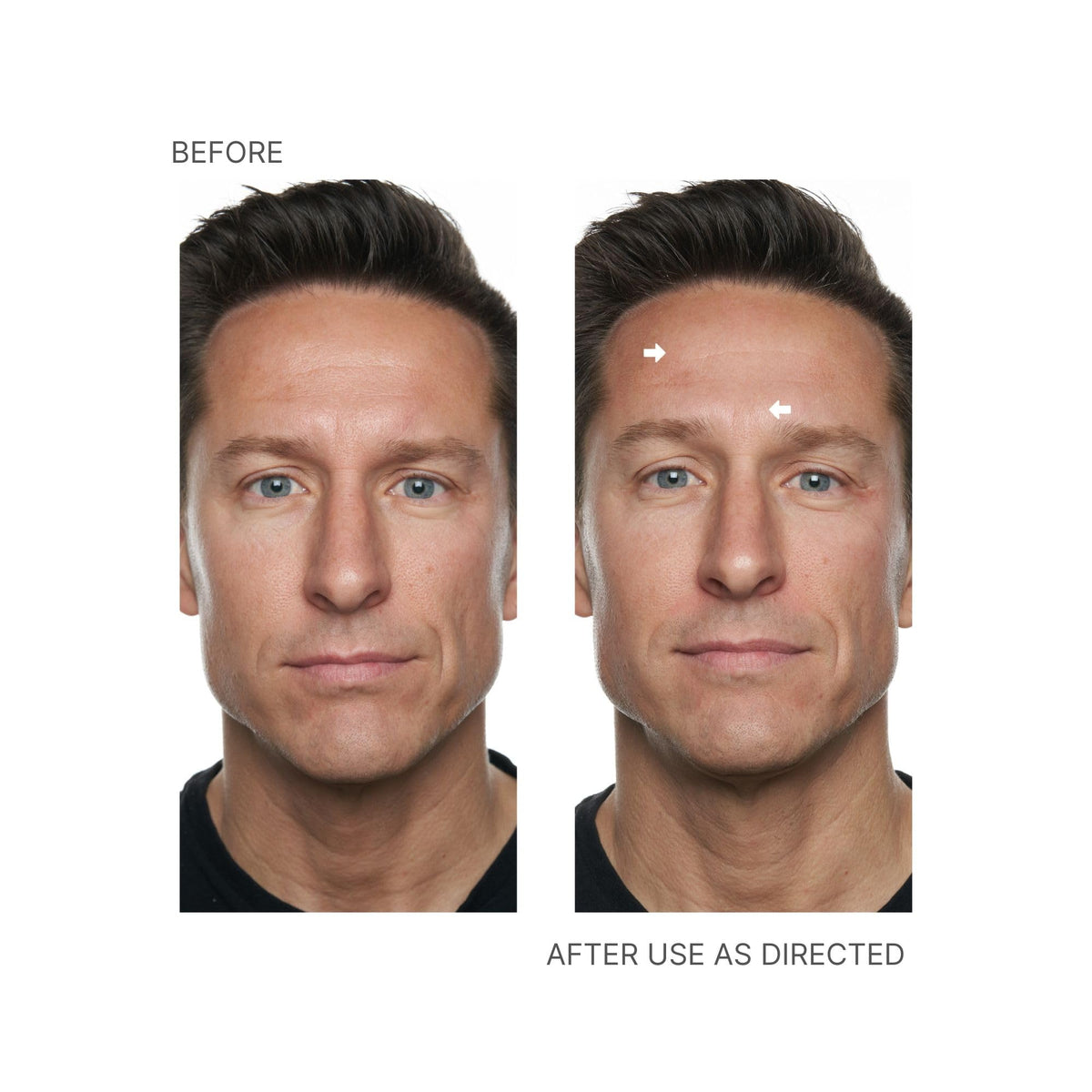 Nu Skin Face Lift Powder product label focusing on fragrance-free dermatologist-tested formula.