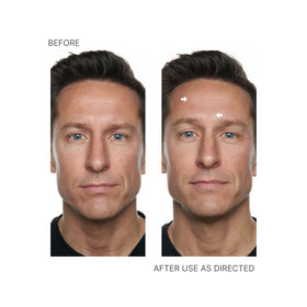Nu Skin Face Lift Powder product label focusing on fragrance-free dermatologist-tested formula.
