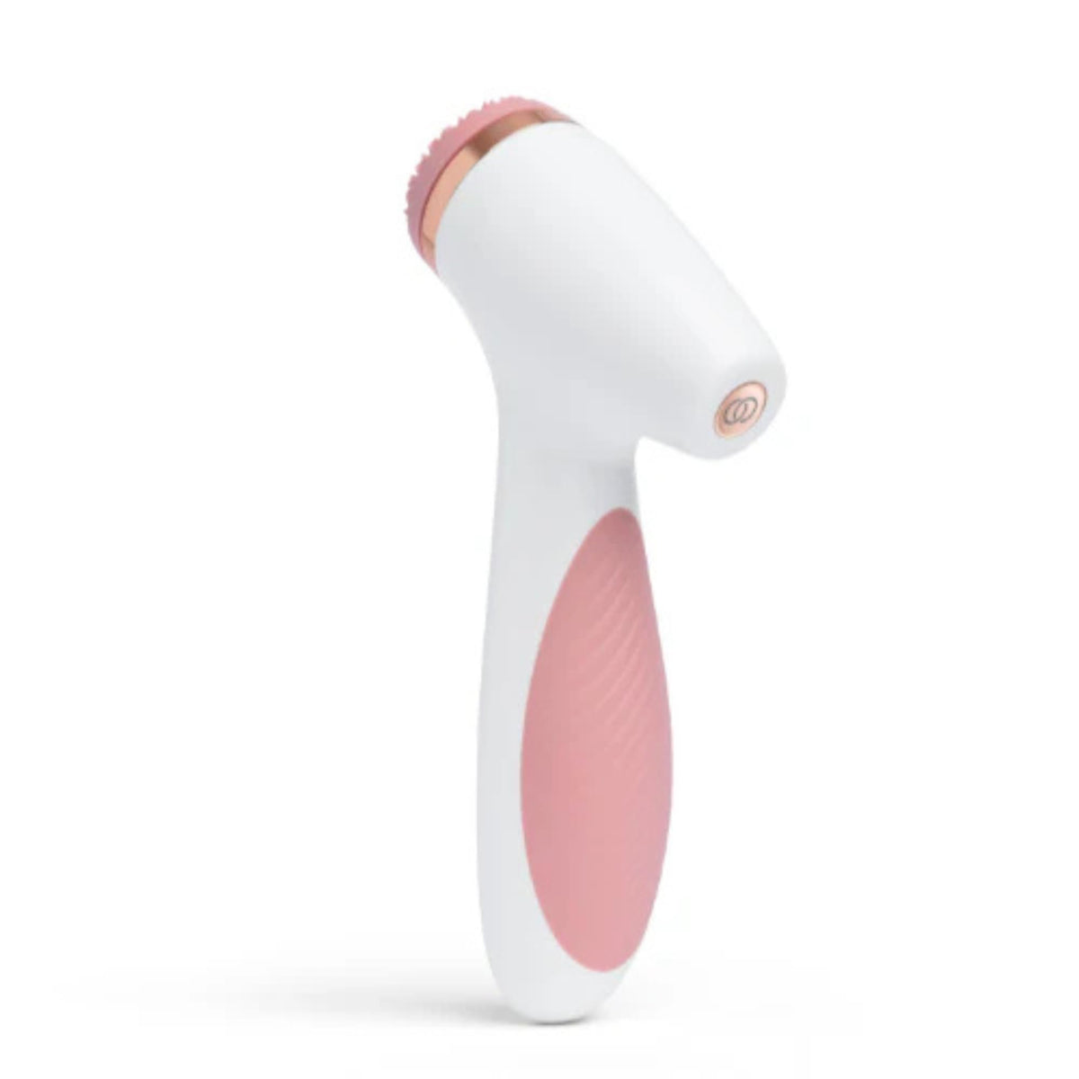 Nu Skin LumiSpa iO head with silicone surface, durable and easy to clean.
