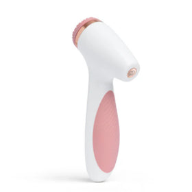 Nu Skin LumiSpa iO head with silicone surface, durable and easy to clean.