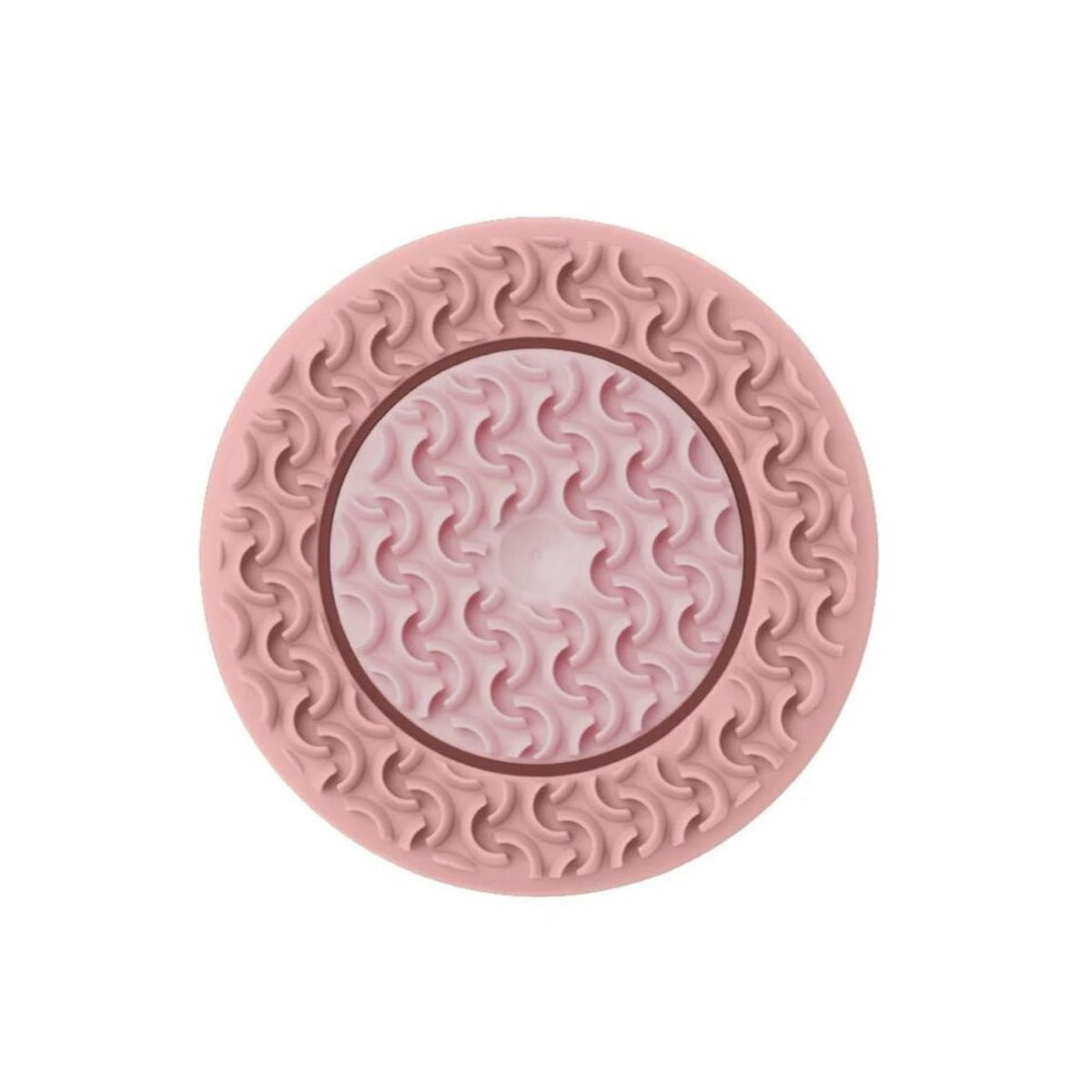Nu Skin LumiSpa iO Normal Rose Gold head, front view, gentle cleansing for normal skin.