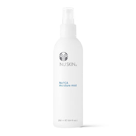 Nu Skin NaPCA Moisture Mist bottle-front for daily refreshing hydration.