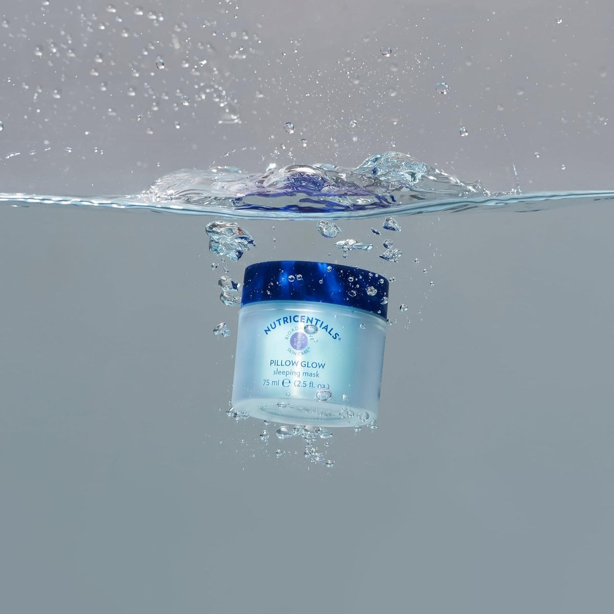Nu Skin Pillow Glow apple extract focus indicates hydrating boost for refreshed skin.