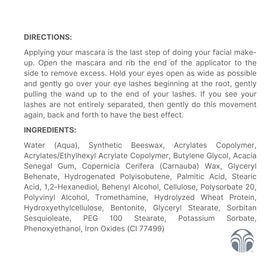 Nu Skin Waterproof Mascara adds length and definition for natural to dramatic lash styles.