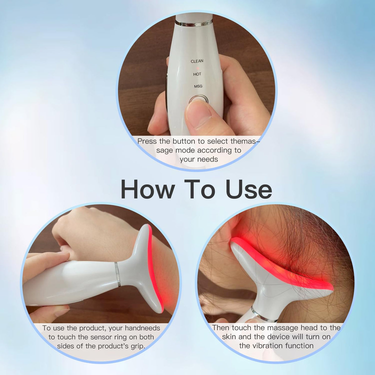 NUAKENE travel-friendly compact design fits your bag for on-the-go routines.