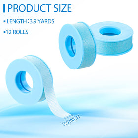 Nuanchu blue lash tape bulk use long length per roll for daily lash routines