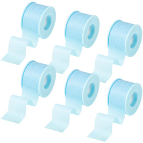 Nuanchu blue silicone tape roll six-pack, 1in x 3.9yds, ready for quick repairs.