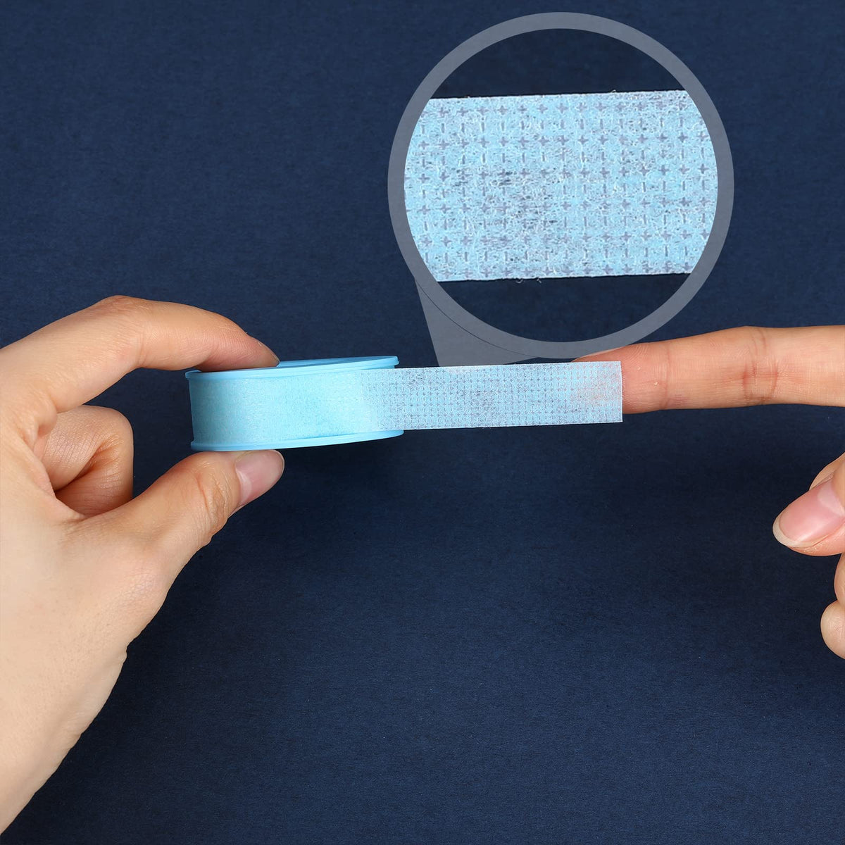 Nuanchu lash tape multiuse suitable for eyelash extensions and small body applications