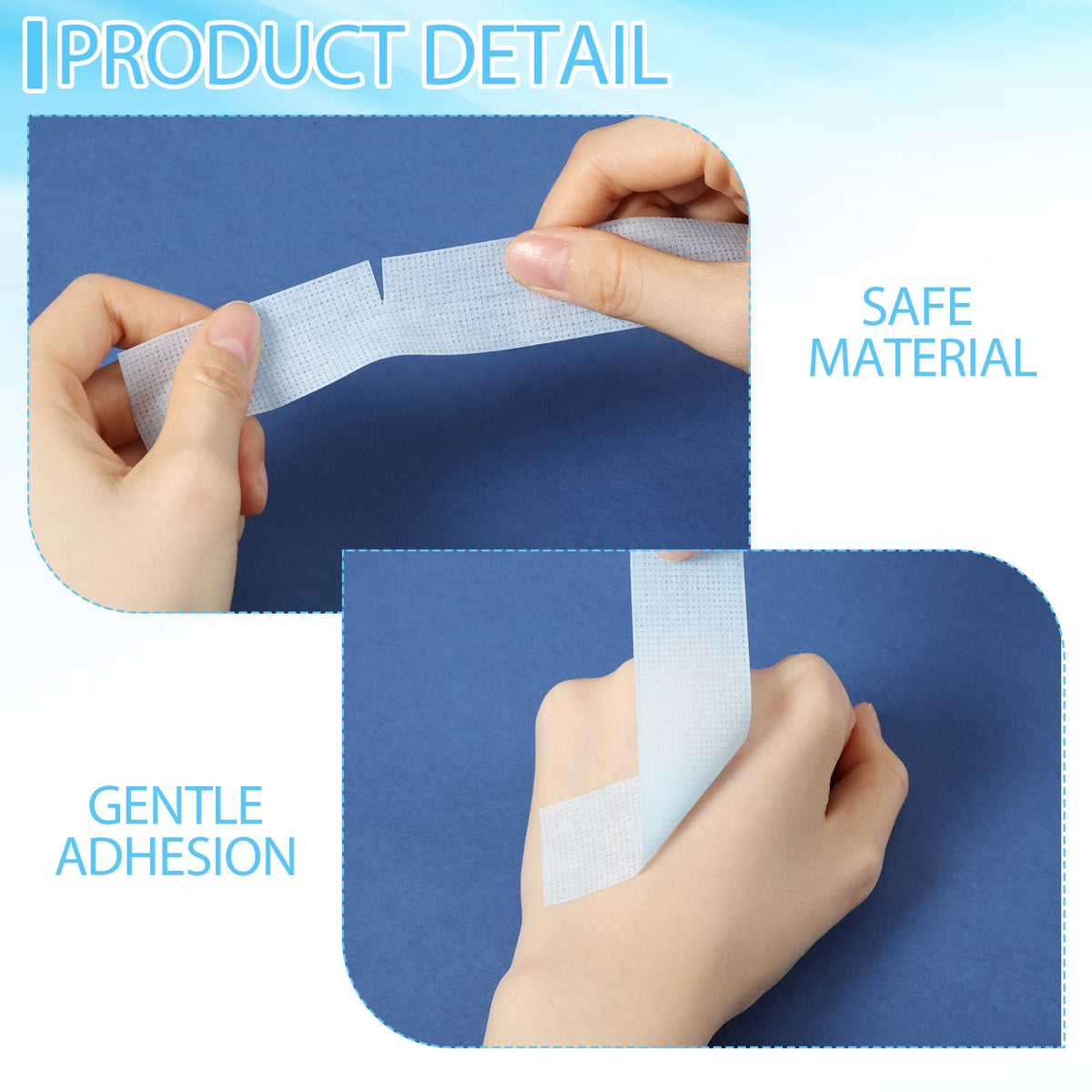 Nuanchu waterproof silicone tape is safe and soft for damp conditions.